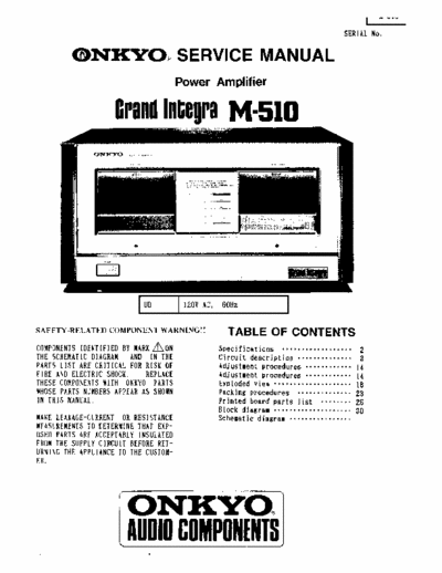   High end audio power amplifier service manual